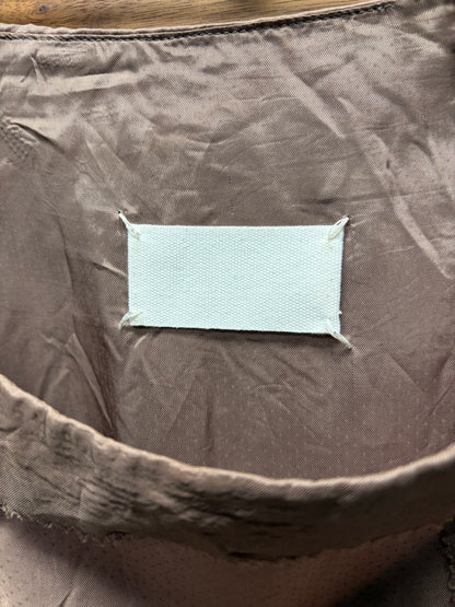 SS2006 Maison Martin Margiela ‘Blank Tag’ Raw Hem Silk Skirt