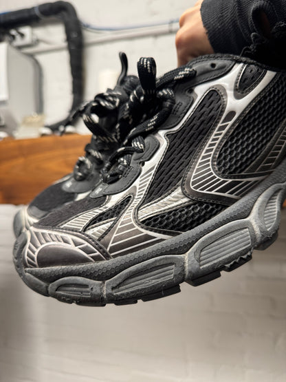 Balenciaga ‘3XL’ Black/Silver Oversized Low Top Sneakers