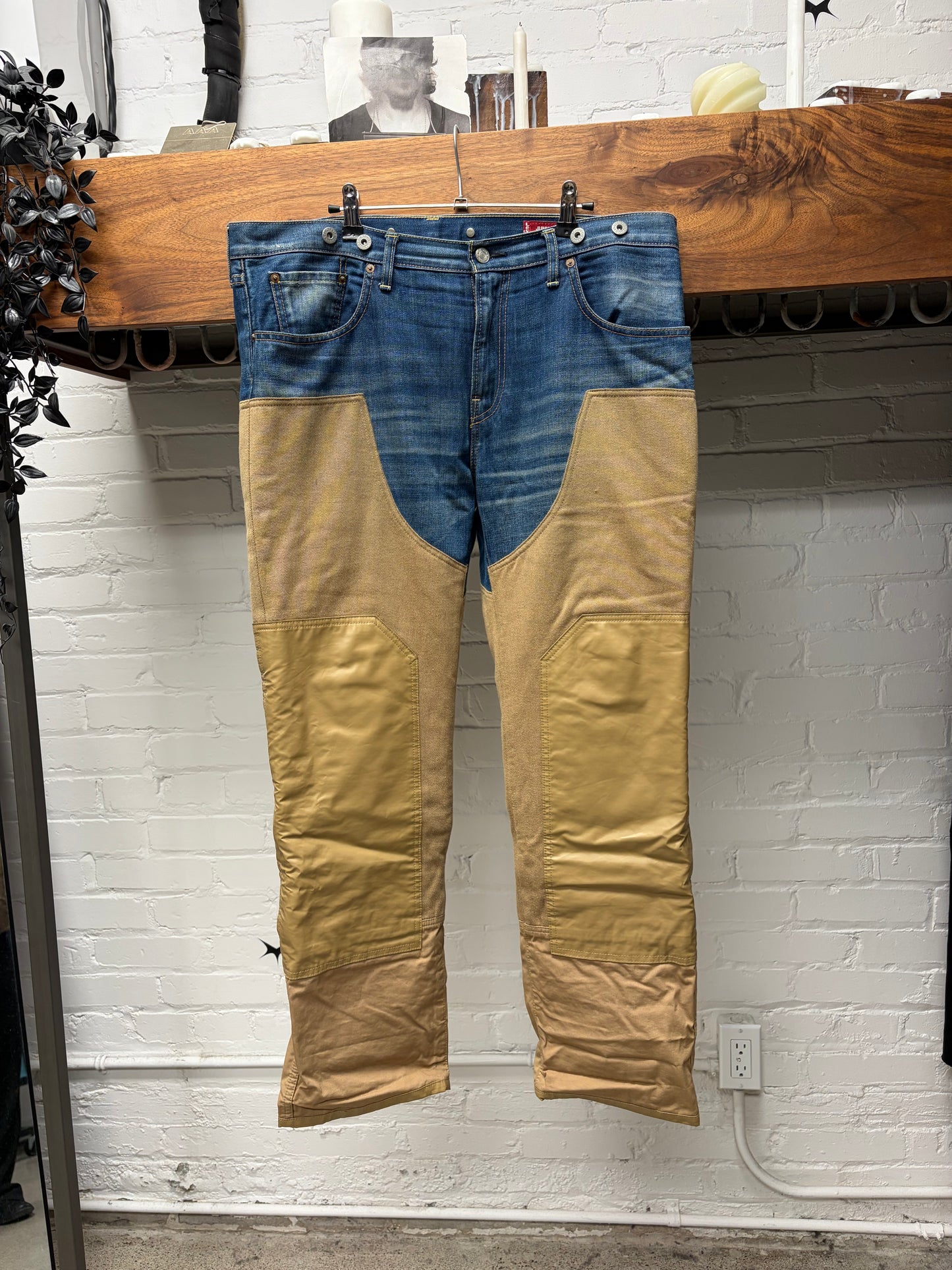 2012 Junya Watanabe x Levi’s Panelled Double Knee Carpenter Denim