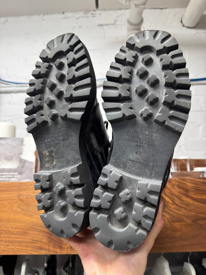 Maison Margiela ‘Splice’ Loafer/Combat Leather Boots