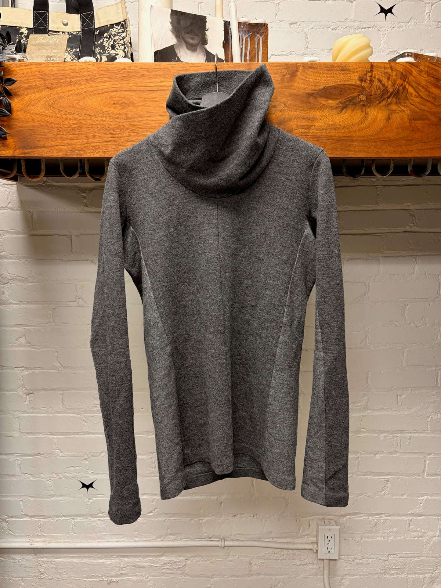 AW2013 Julius ‘Smooth Wool’ Grey Roll Neck Sweater