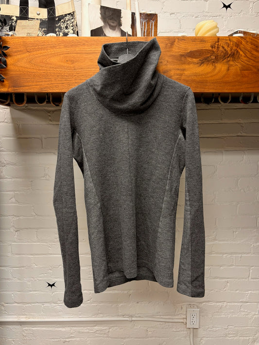 AW2013 Julius ‘Smooth Wool’ Grey Roll Neck Sweater