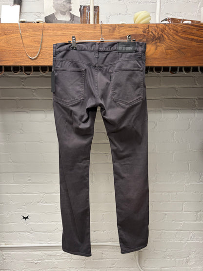 Undercover ‘Lightning Bolt’ Plum Purple Skinny Jeans