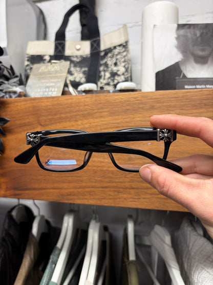 Chrome Hearts ‘Vagilante’ Plus Cross Matte Black/Silver Glasses