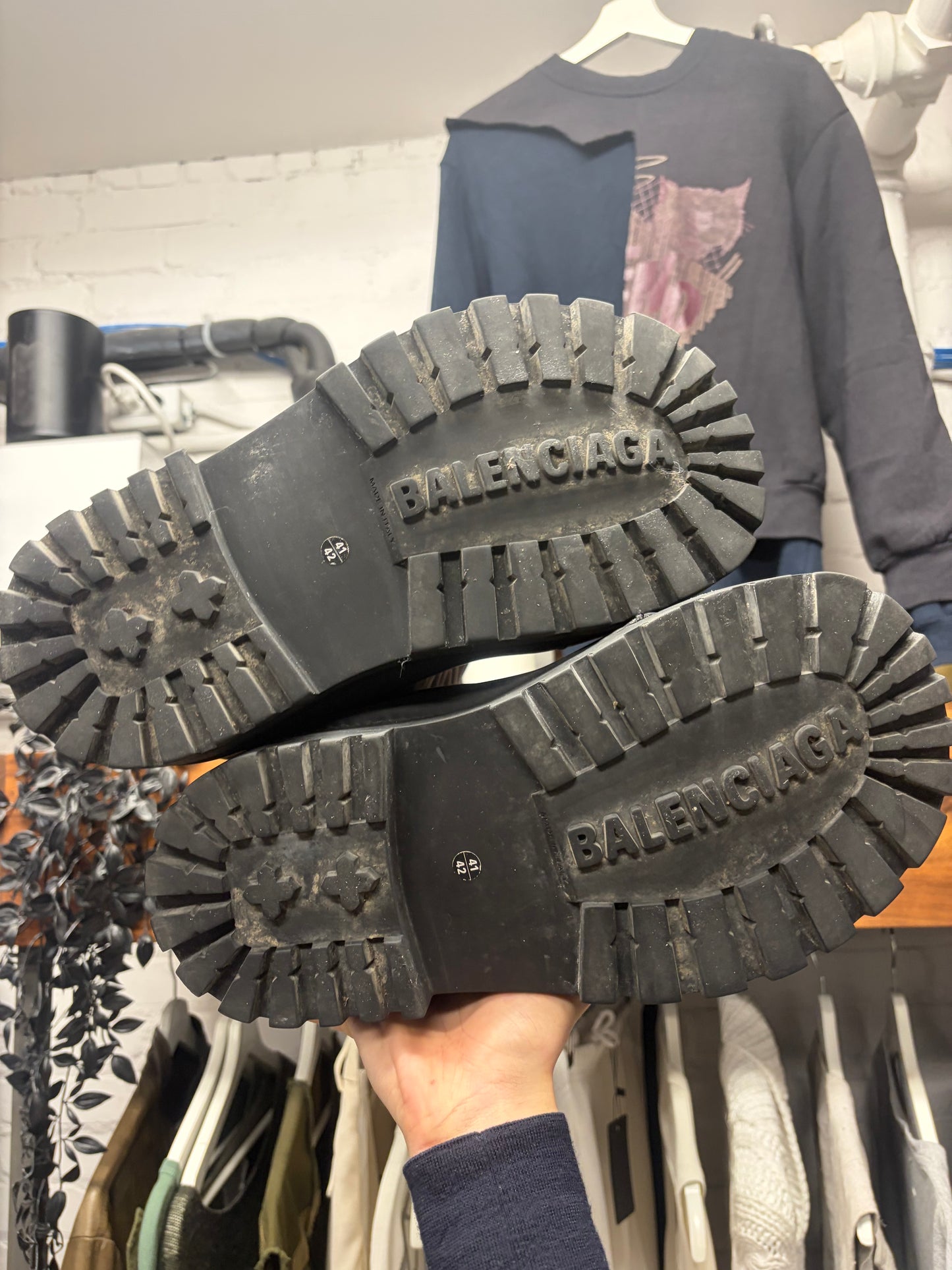 Balenciaga Black ‘Alaska’ High Top Ski Boots
