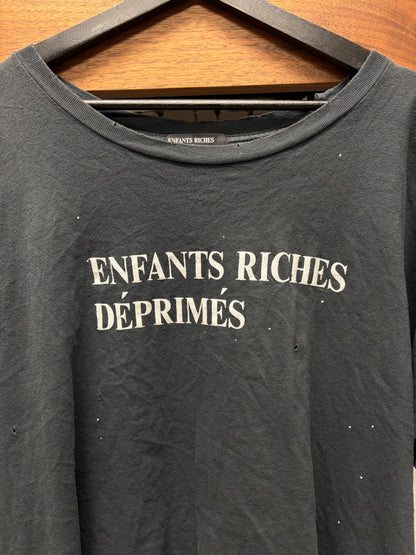 Enfants Riches Deprimes Distressed ‘Painter’ Logo T-Shirt