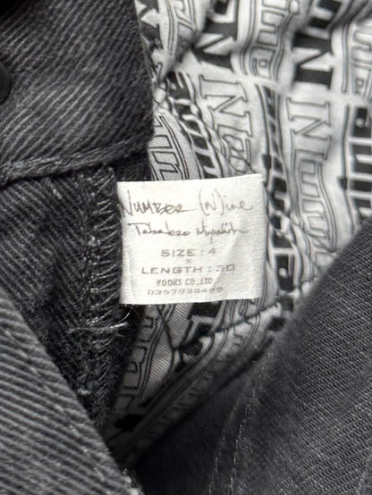 AW2004 Number (N)ine ‘Give Peace a Chance’ Patchwork Denim