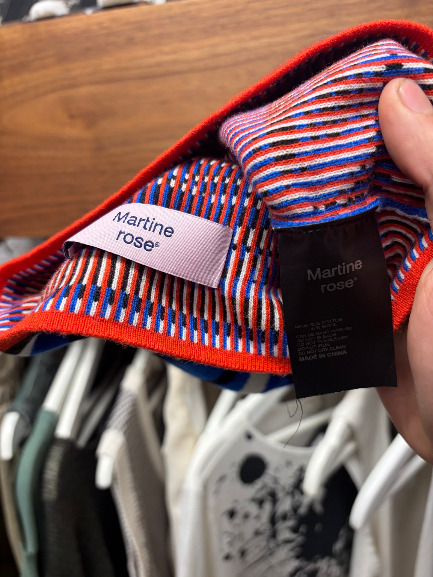 Martine Rose ‘Motorcross’ Beanie