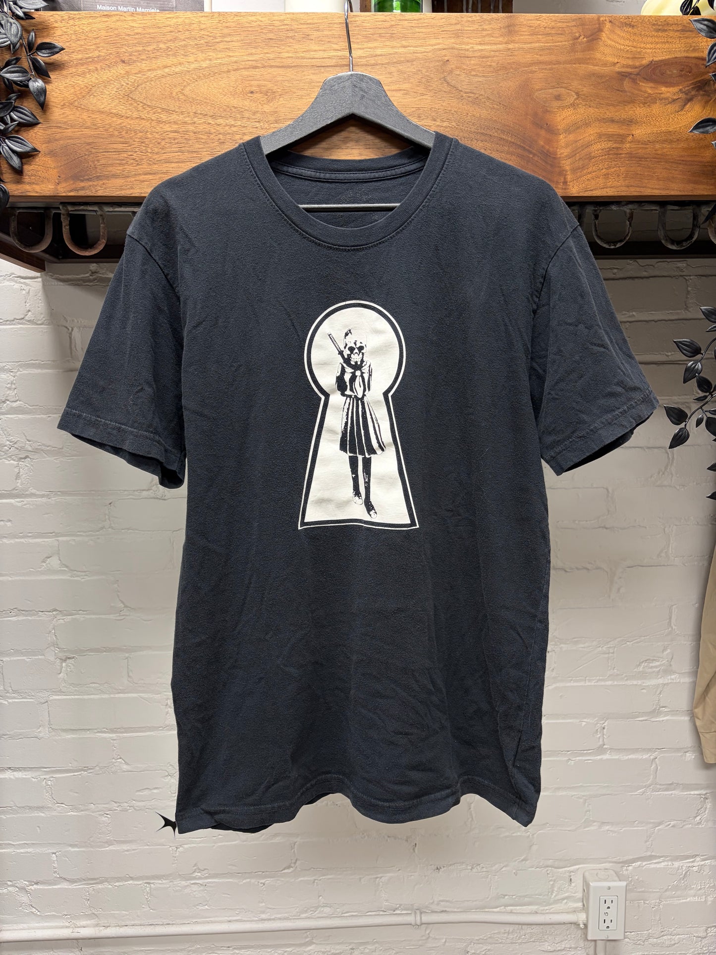Chrome Hearts Foti ‘Keyhole’ Black/White Graphic T-Shirt