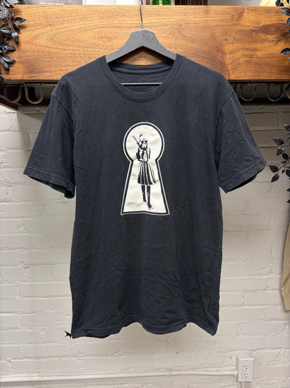 Chrome Hearts Foti ‘Keyhole’ Black/White Graphic T-Shirt