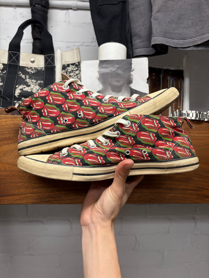 SS2006 Comme Des Garçons Homme Plus x Rolling Stones ‘Tongue & Lips’ Pointed Toe Converse