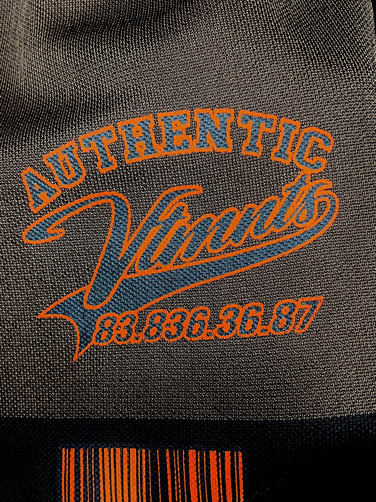 Vetements Baseball Logo Mesh Athletic Shorts