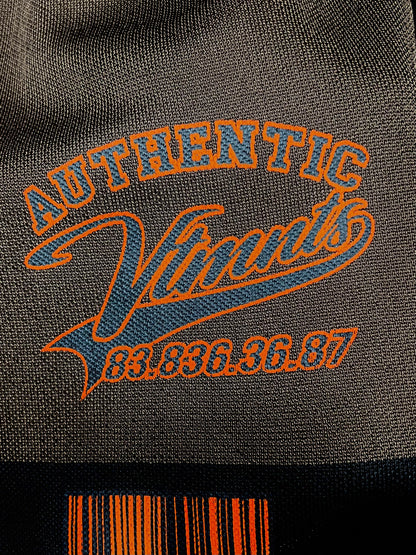 Vetements Baseball Logo Mesh Athletic Shorts