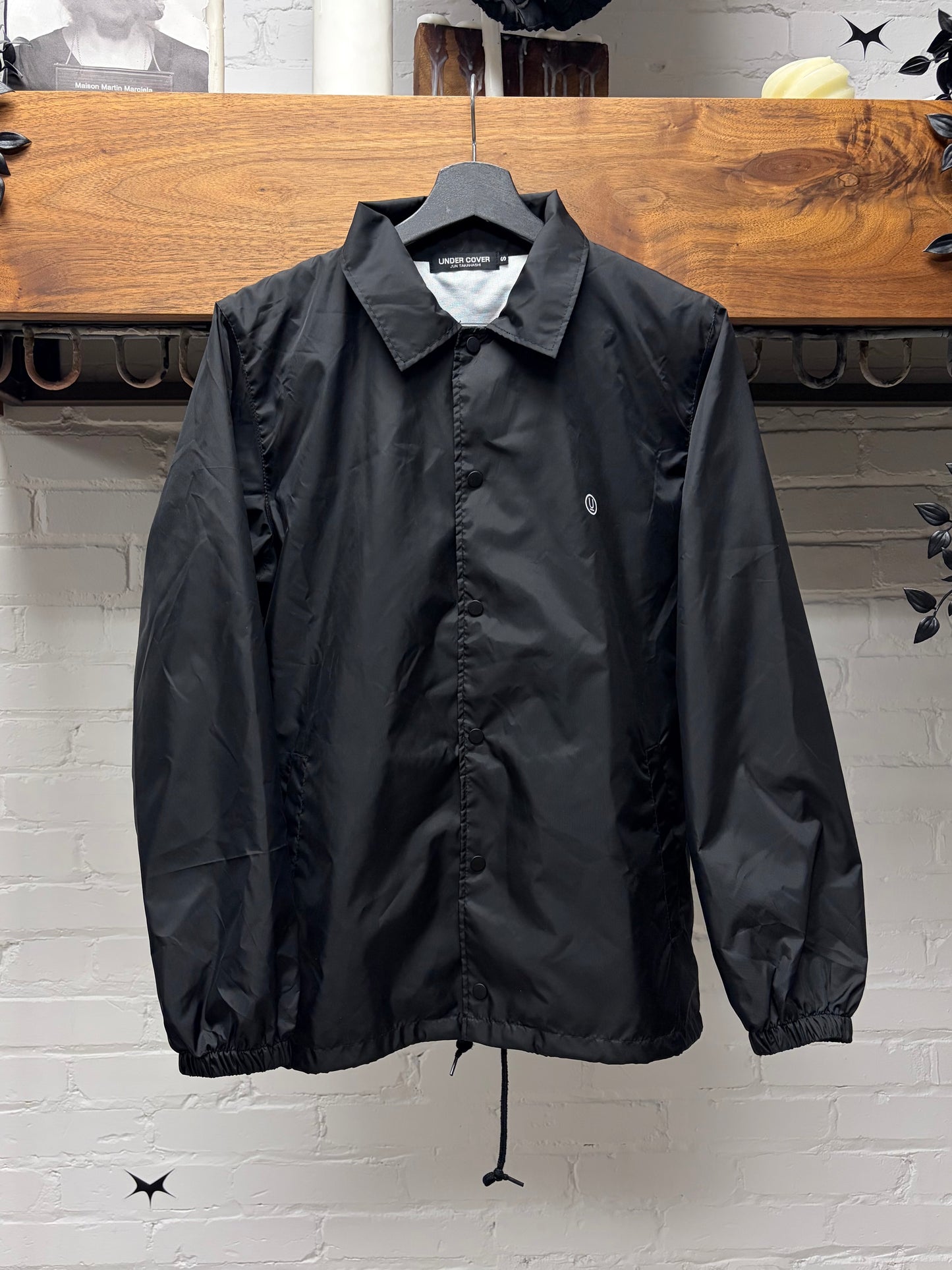 Undercover ‘U Logo’ Black Nylon Coaches Jacket