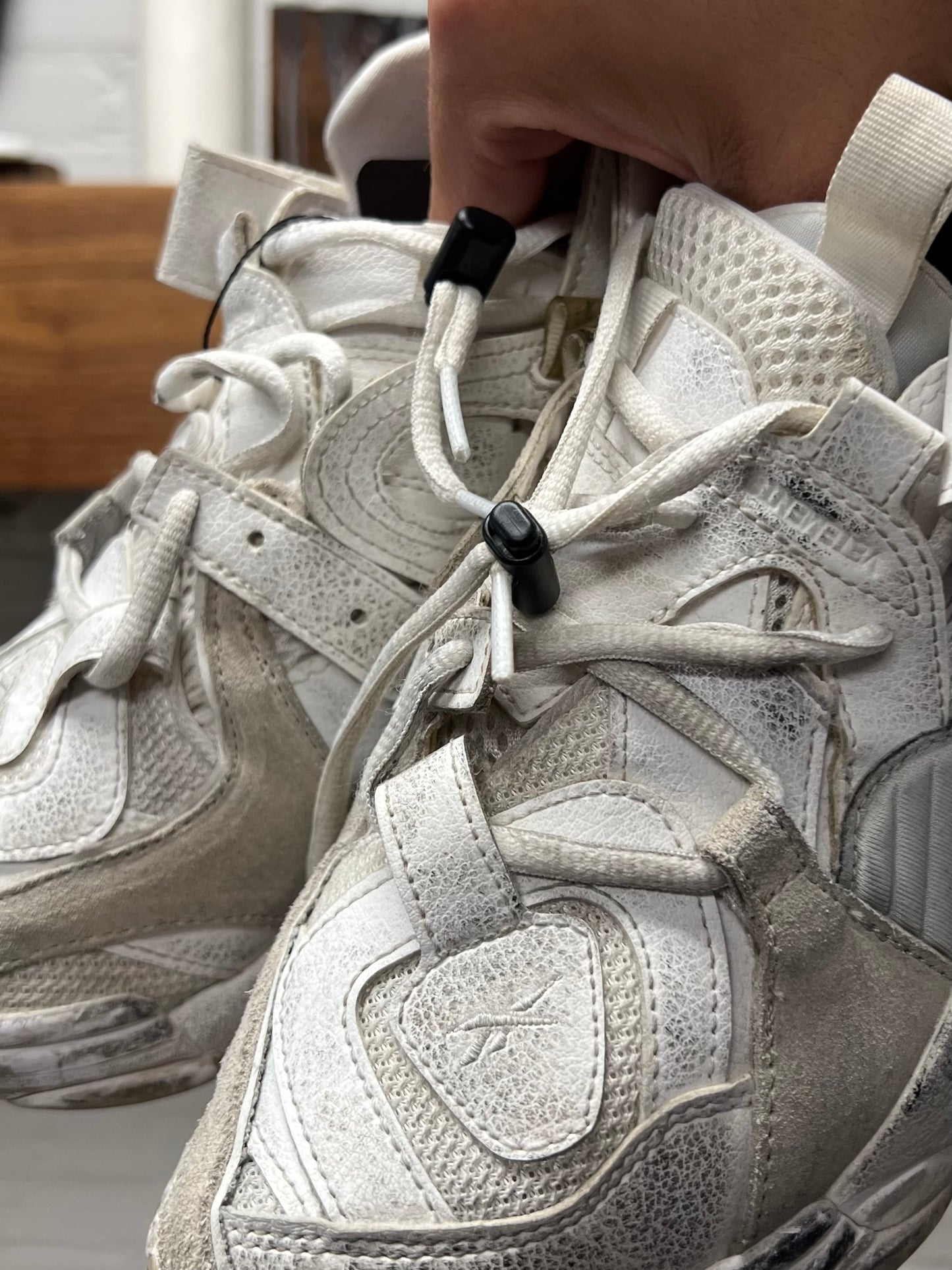 Vetements x Reebok Instapump Fury Low Top Sneakers