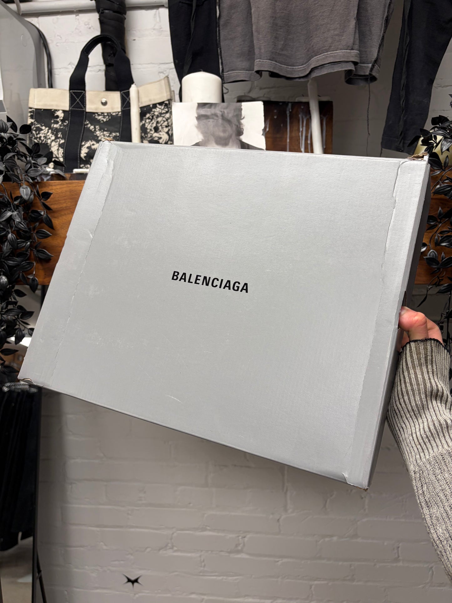 Balenciaga ‘Defender’ Tire Sole Black Low Top Sneakers