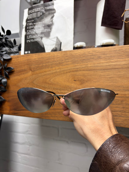 Balenciaga ‘BB0350S Extreme’ Titanium Frame Sunglasses