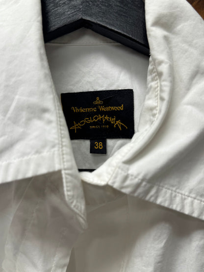 Vivienne Westwood ‘Spiralling’ Asymmetric Shape Collared Shirt