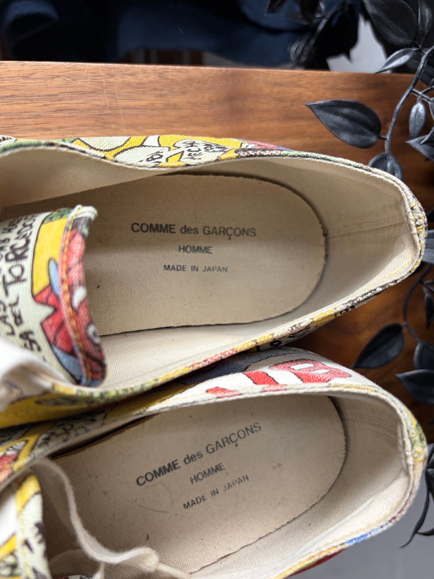 SS2003 Comme Des Garçons Homme Plus ‘Cuba’ Era Low Top Sneakers