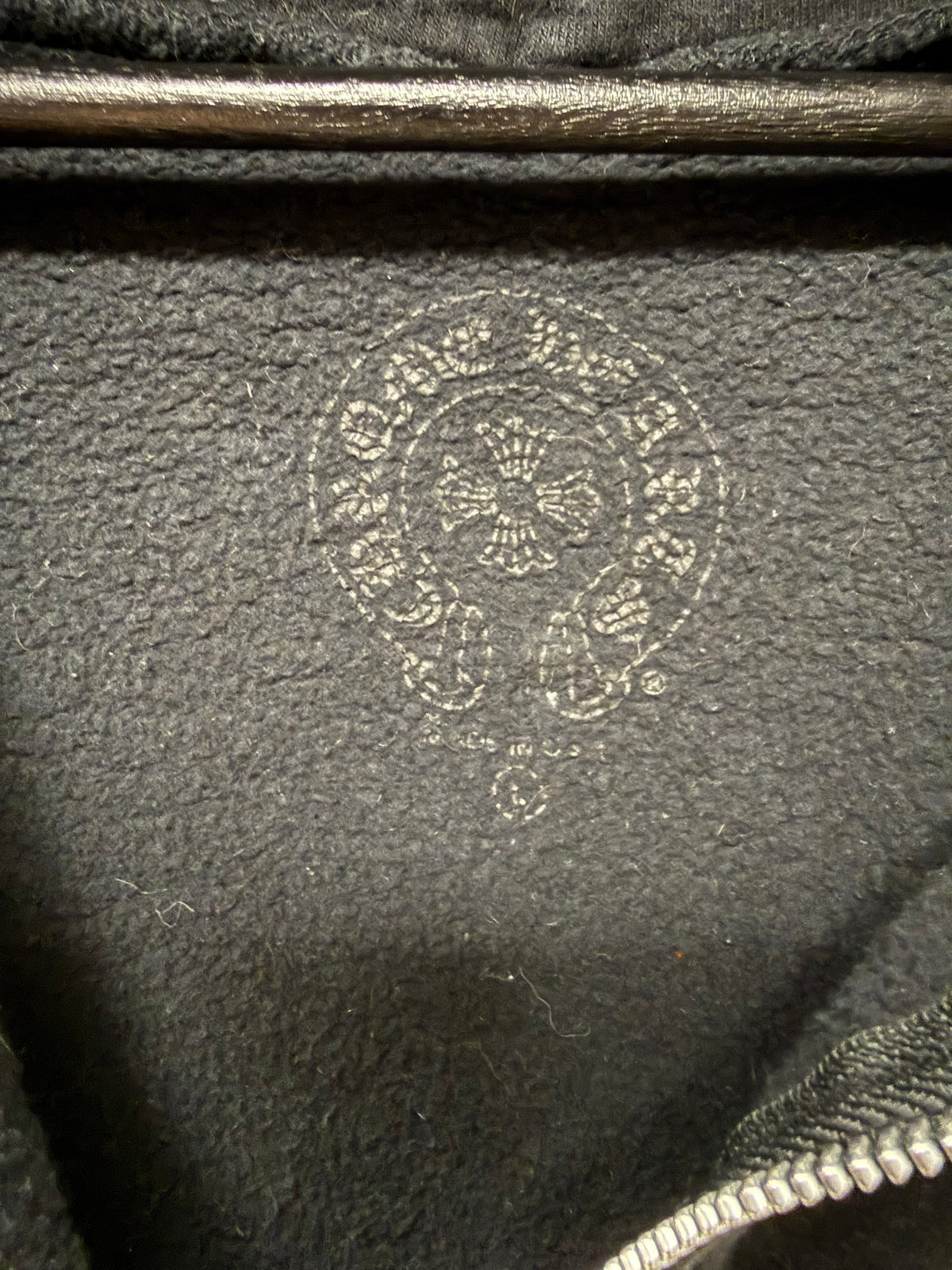 Chrome Hearts ‘Miami’ Dagger Zip Black Zip-Up Hoodie