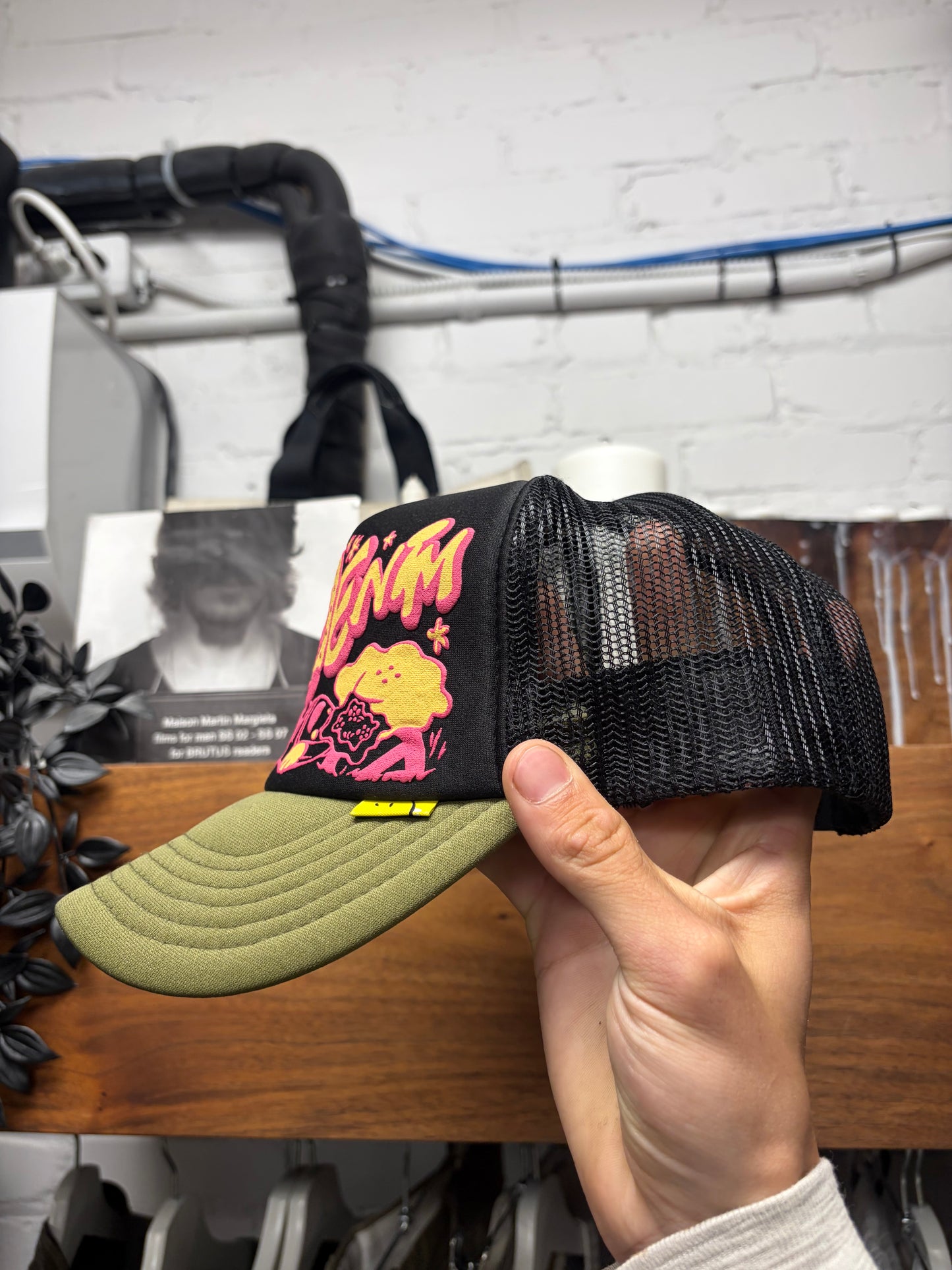 Kapital ‘The Denim Died’ Snap-Back Trucker Hat