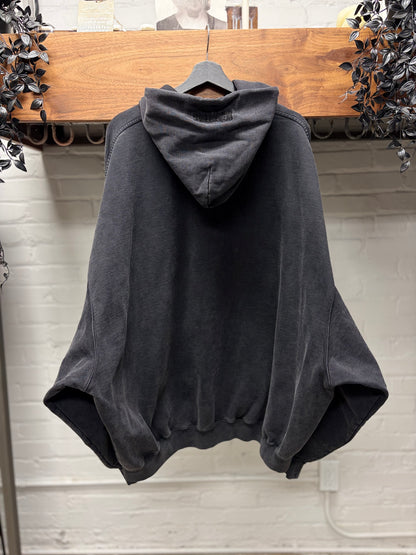 2024 Vetements ‘Sex’ Oversized Stone Wash Grey Pullover Hoodie