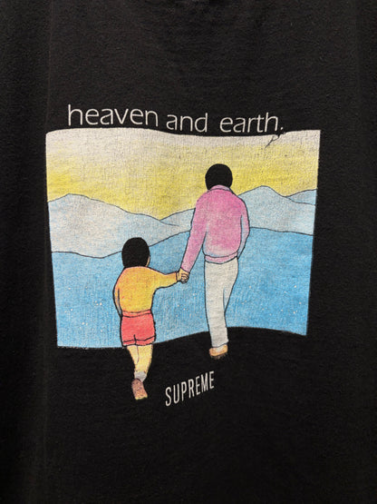 AW2019 Supreme ‘Heaven and Earth’ Sunset Black Graphic T-Shirt