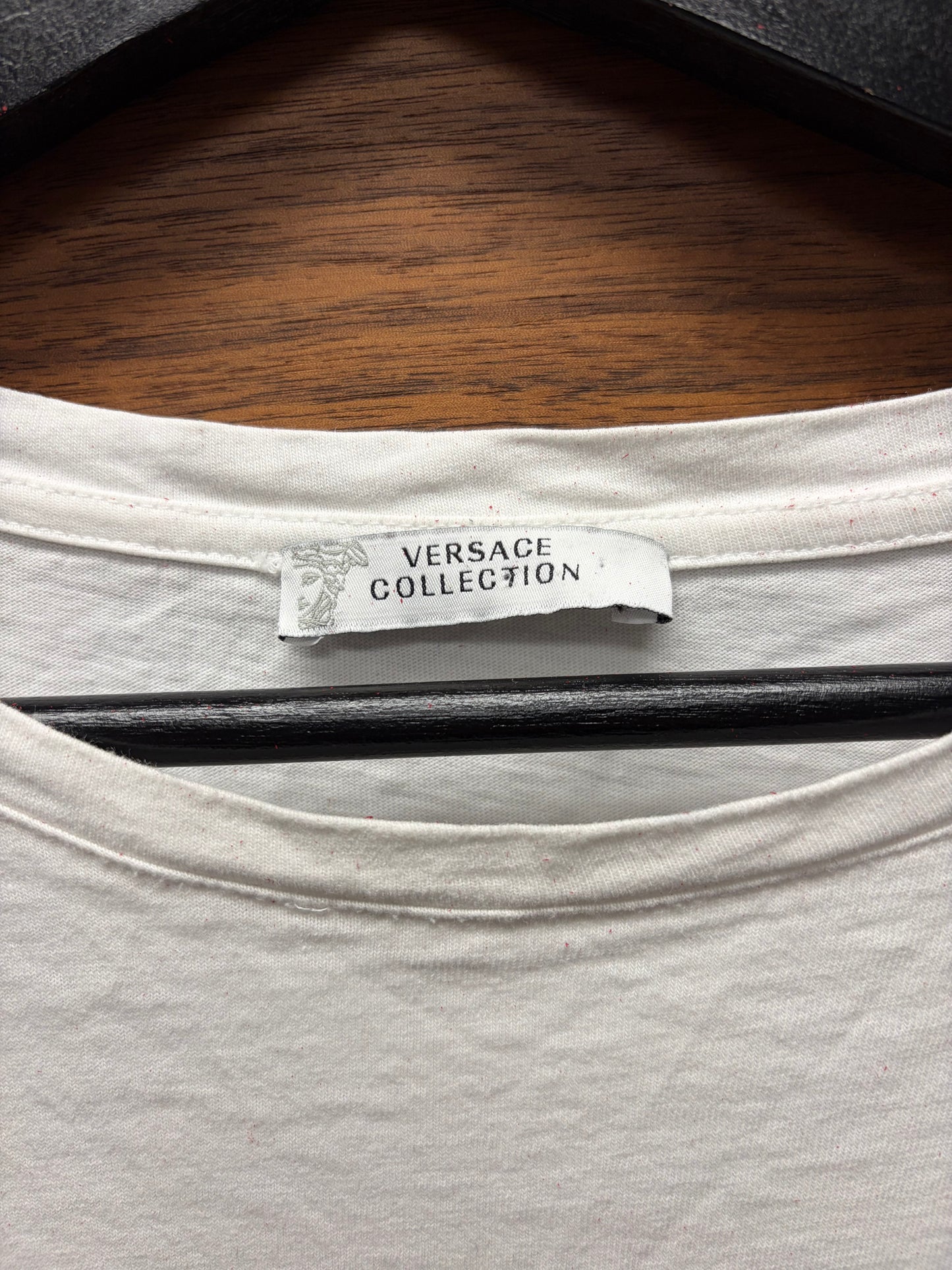 Versace Jeans Couture White/Black Logo T-Shirt