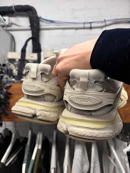 Balenciaga ‘Track’ White Low Top Sneakers