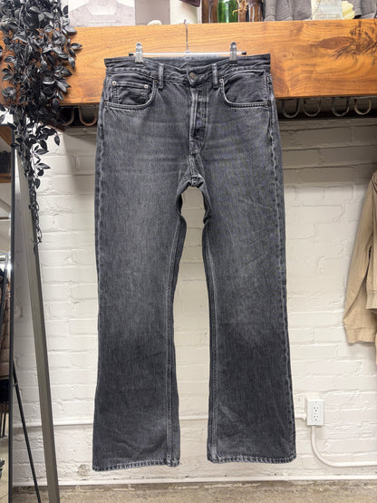 Acne Studios ‘1992M’ Vintage Black Flared Leg Denim