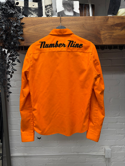 SS2000 Number (N)ine ‘Mechanic’ Patched Button Down Work Shirt