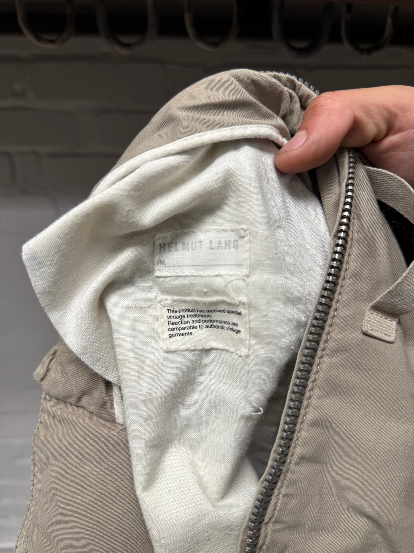 AW1999 Helmut Lang ‘Astro’ 3D Parachute Pocket Cargo Pants