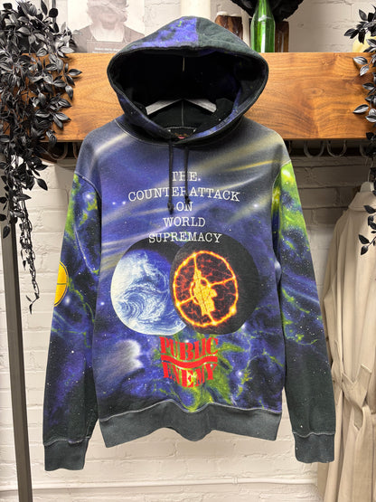 SS2018 Supreme x Undercover x Public Enemy ‘Fear of a Black Planet’ Full Print Graphic Hoodie
