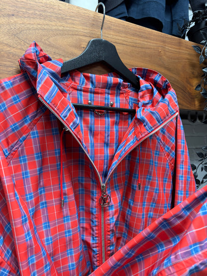 Louis Vuitton by Virgil Abloh Plaid Packable Windbreaker Jacket