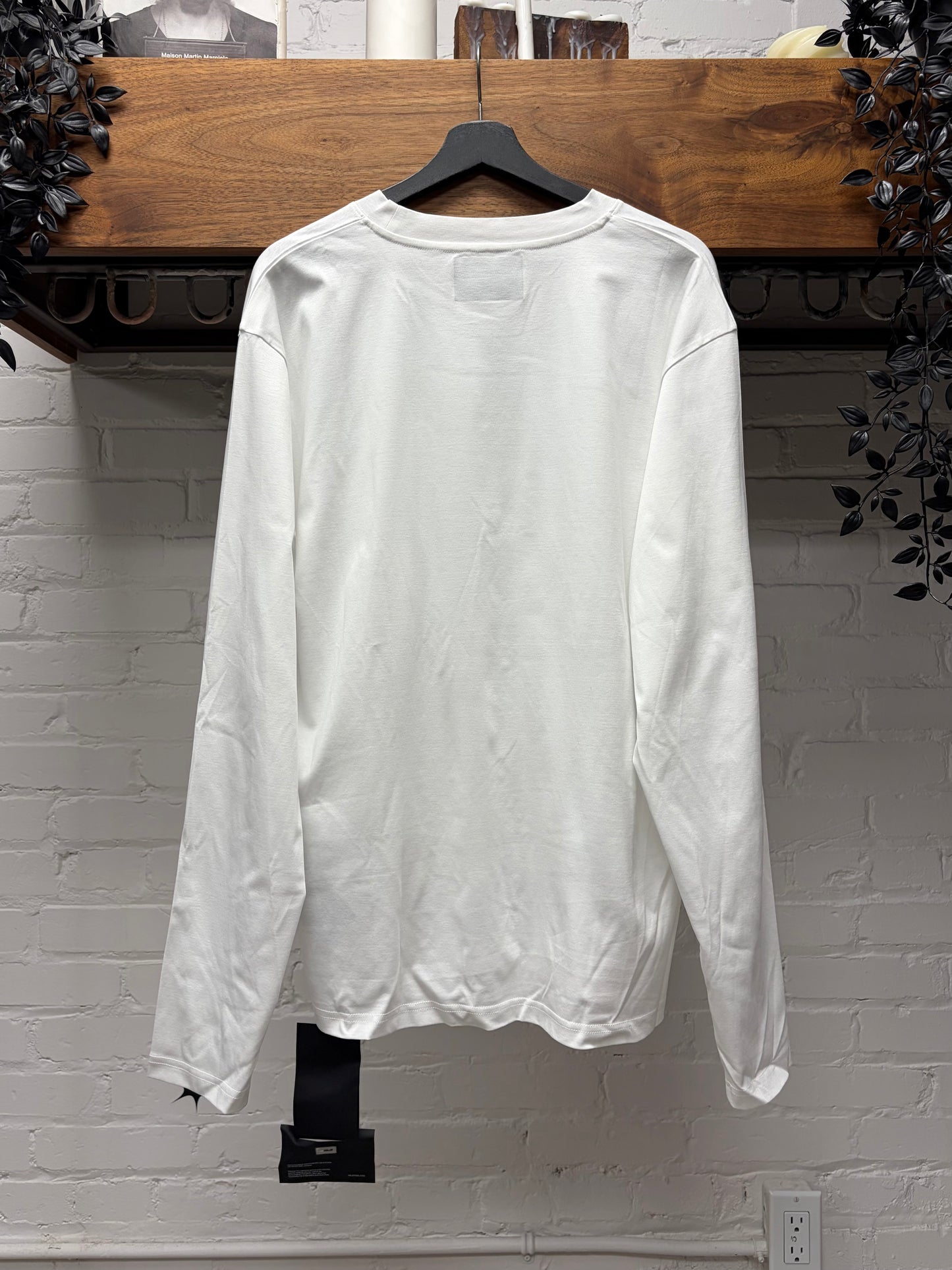 Heliot Emil ‘Shimmering Moonlight’ White Long Sleeve Shirt