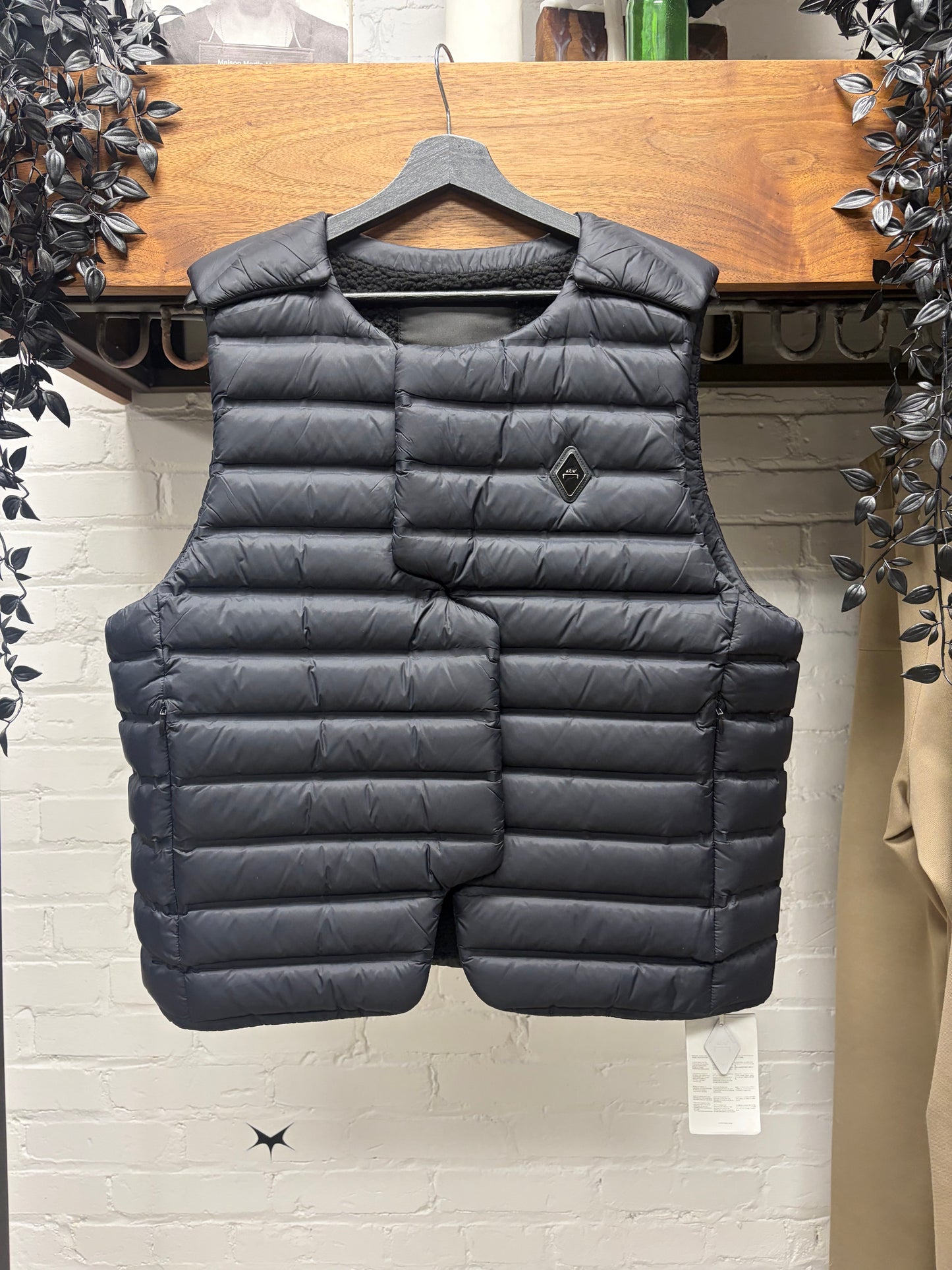 A-Cold-Wall ‘Stratus’ Black Down Filled Puffer Vest