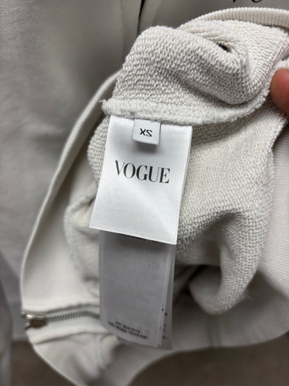 SS2024 Balenciaga x Vogue White Zip Up Hoodie