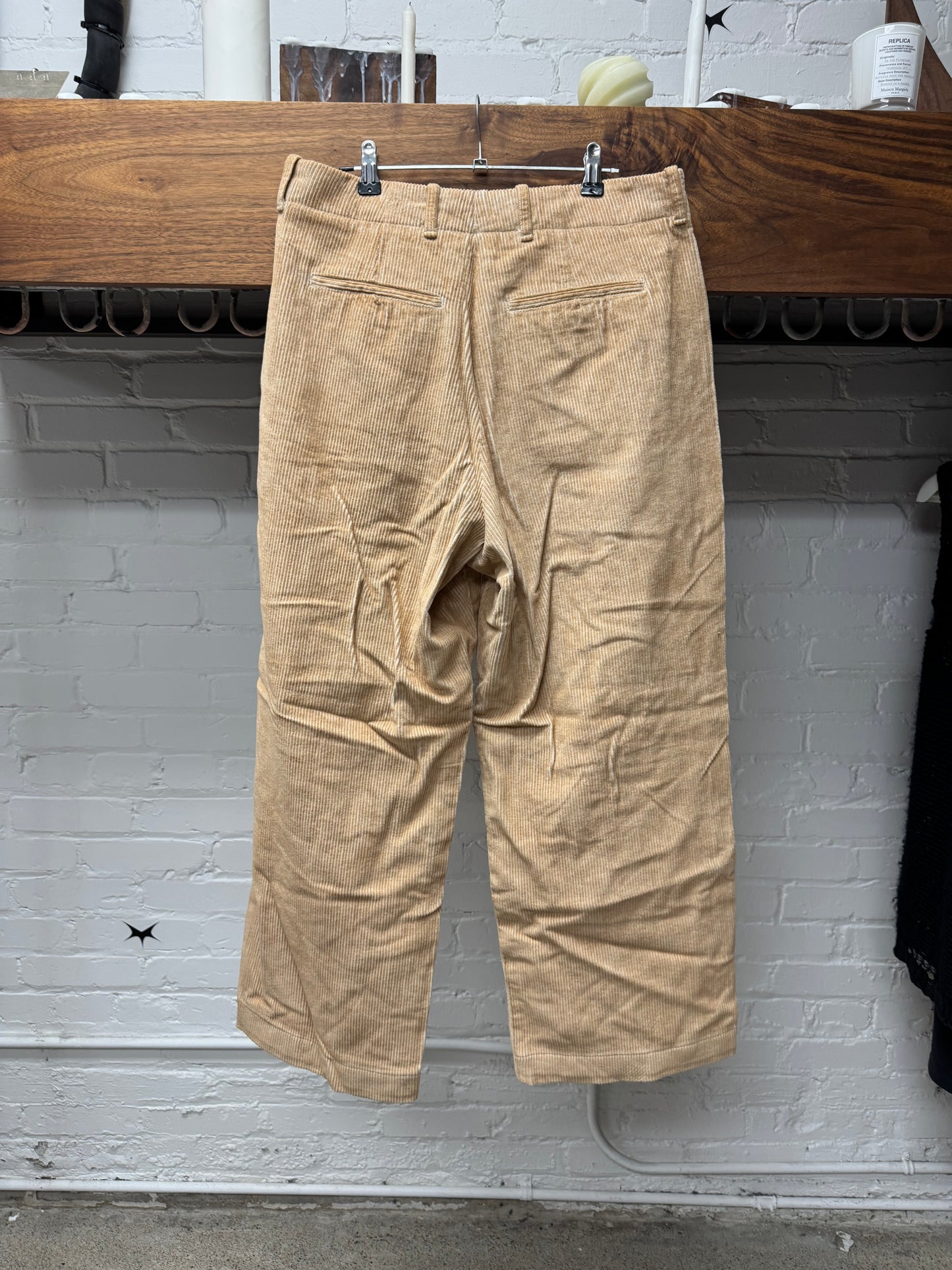 Our Legacy ‘Borrowed’ Brown Corduroy Wide Leg Pants