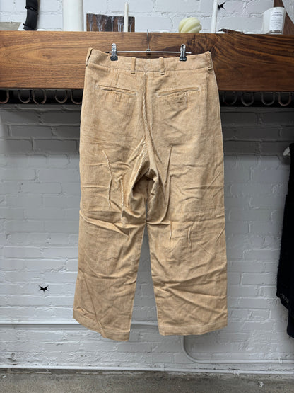 Our Legacy ‘Borrowed’ Brown Corduroy Wide Leg Pants