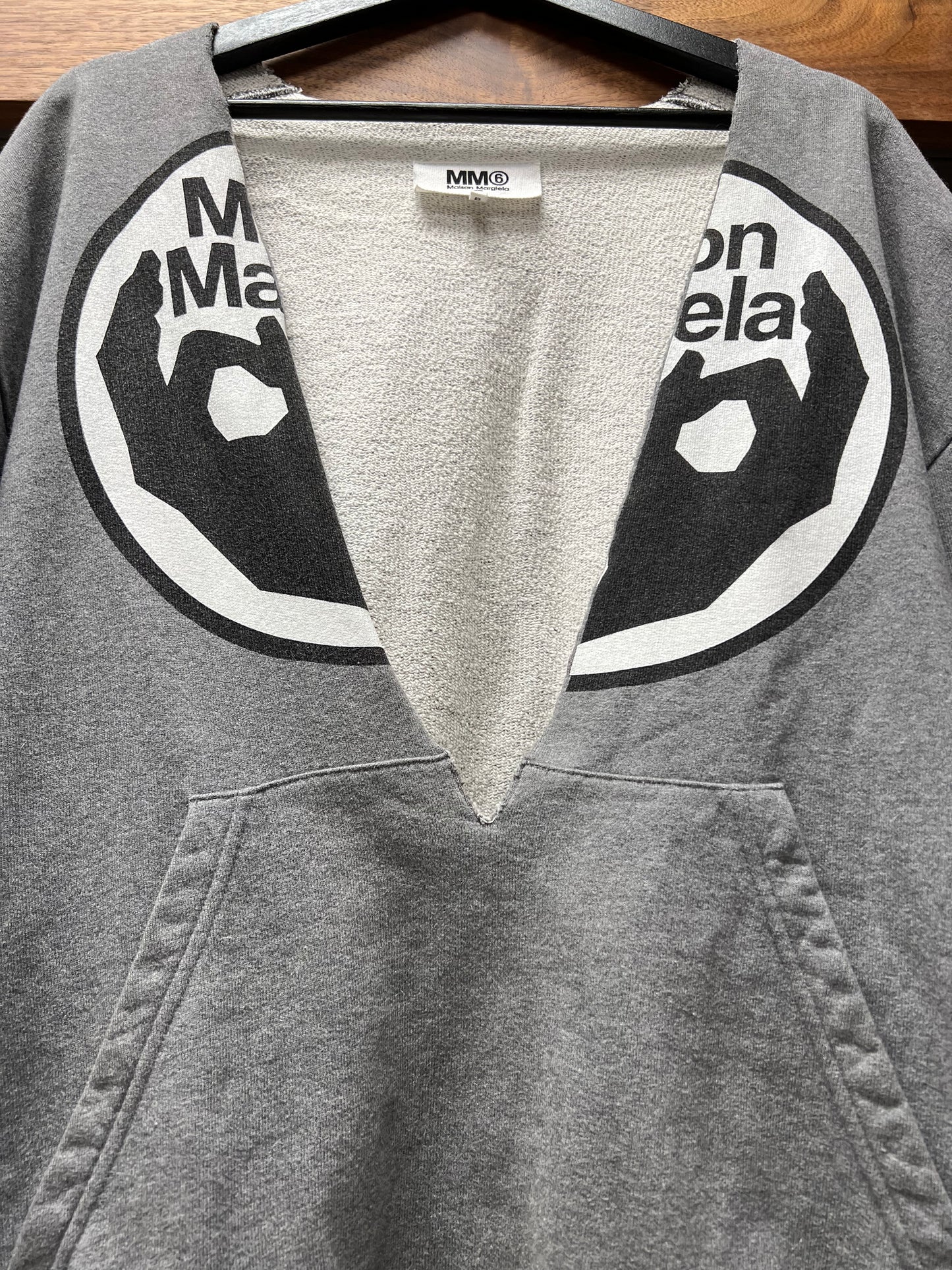 2020 Maison Margiela ‘Split Neckline’ Sweatshirt