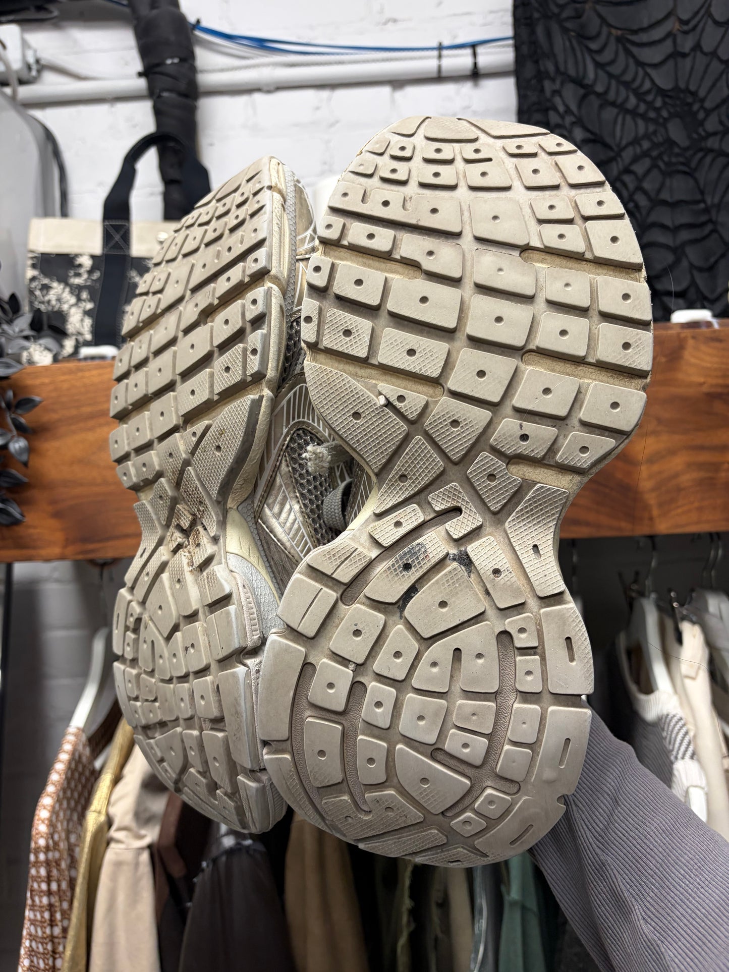 Balenciaga 3XL Oversized White Low Top Sneakers