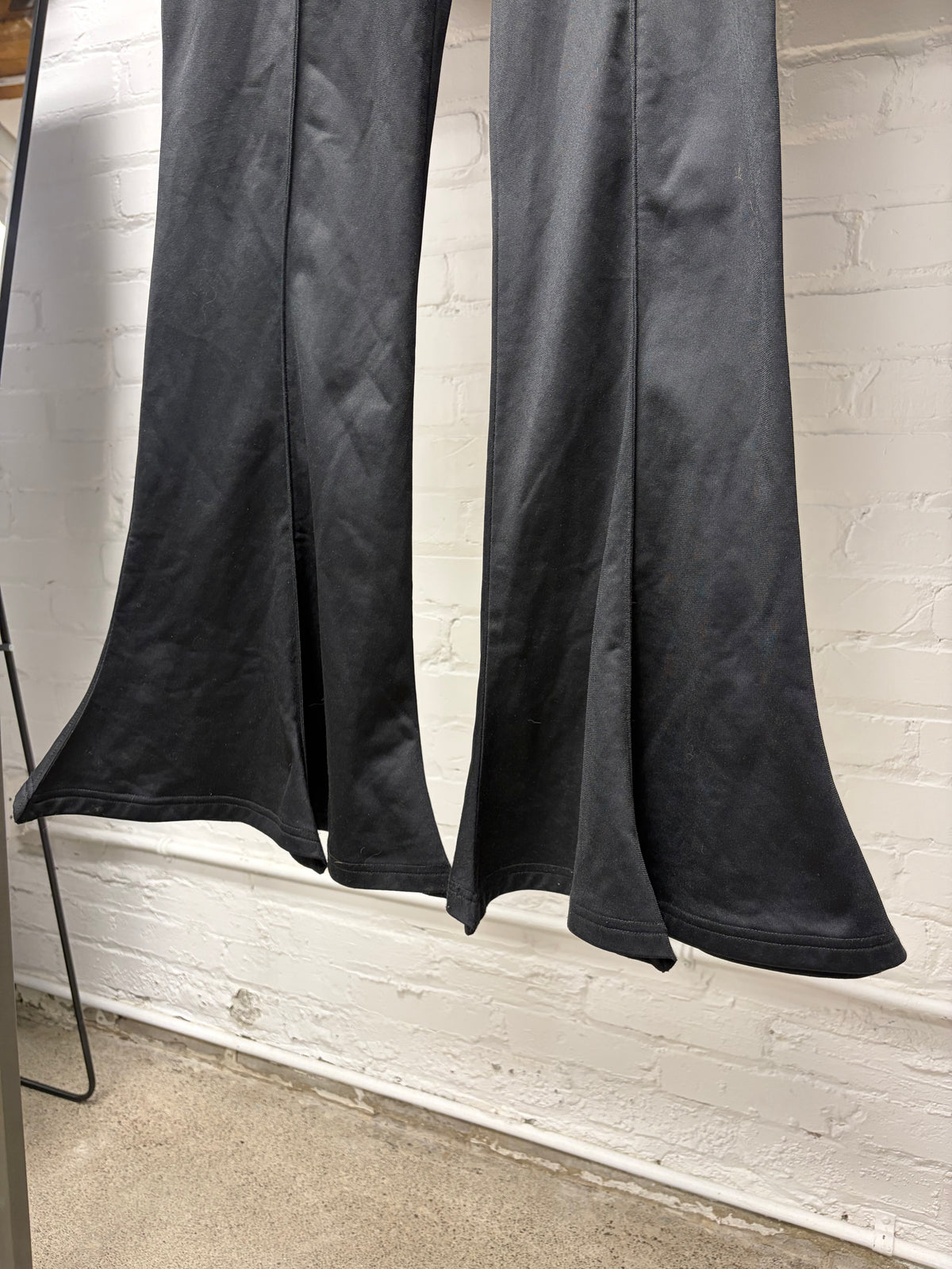 Y-Project ‘Trumpet’ Black Flared Leg Track Pants