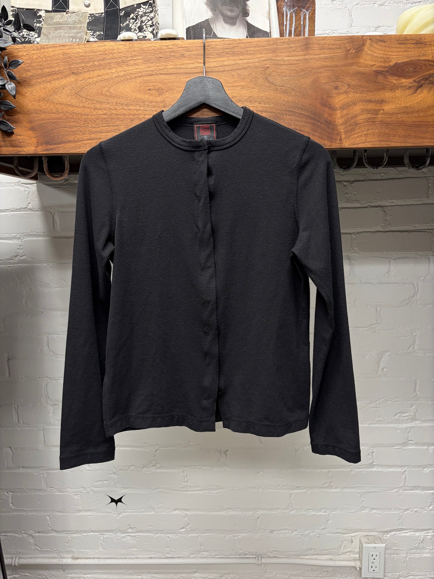 Vintage Jean Paul Gaultier Classique ‘Hook & Eye’ Closure Long Sleeve Shirt