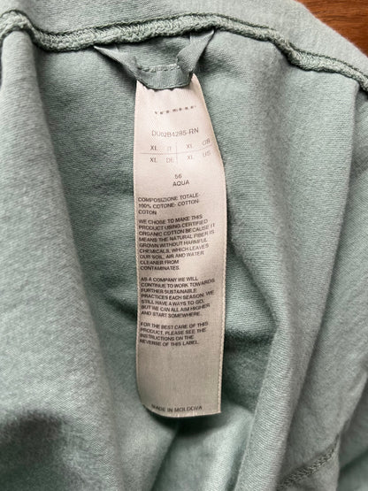Rick Owens DRKSHDW ‘Aqua’ Blue Pullover Hoodie