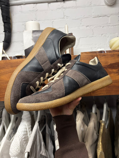Maison Margiela G.A.T. Brown/Black Low Top Sneakers