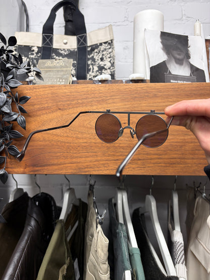 Issey Miyake ‘IM-101’ Circular Lens Sunglasses