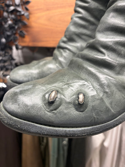 Carol Christian Poell ‘AM/2687P’ Prosthetic Horse Leather Tornado Zip Boots