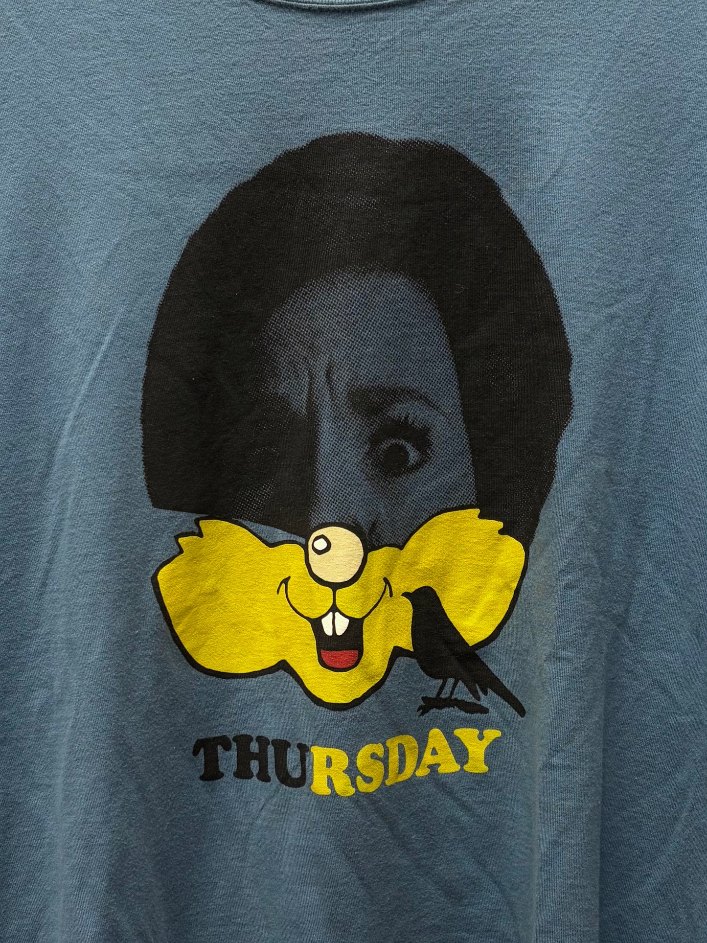 Undercover ‘Thursday’ Blue Graphic T-Shirt
