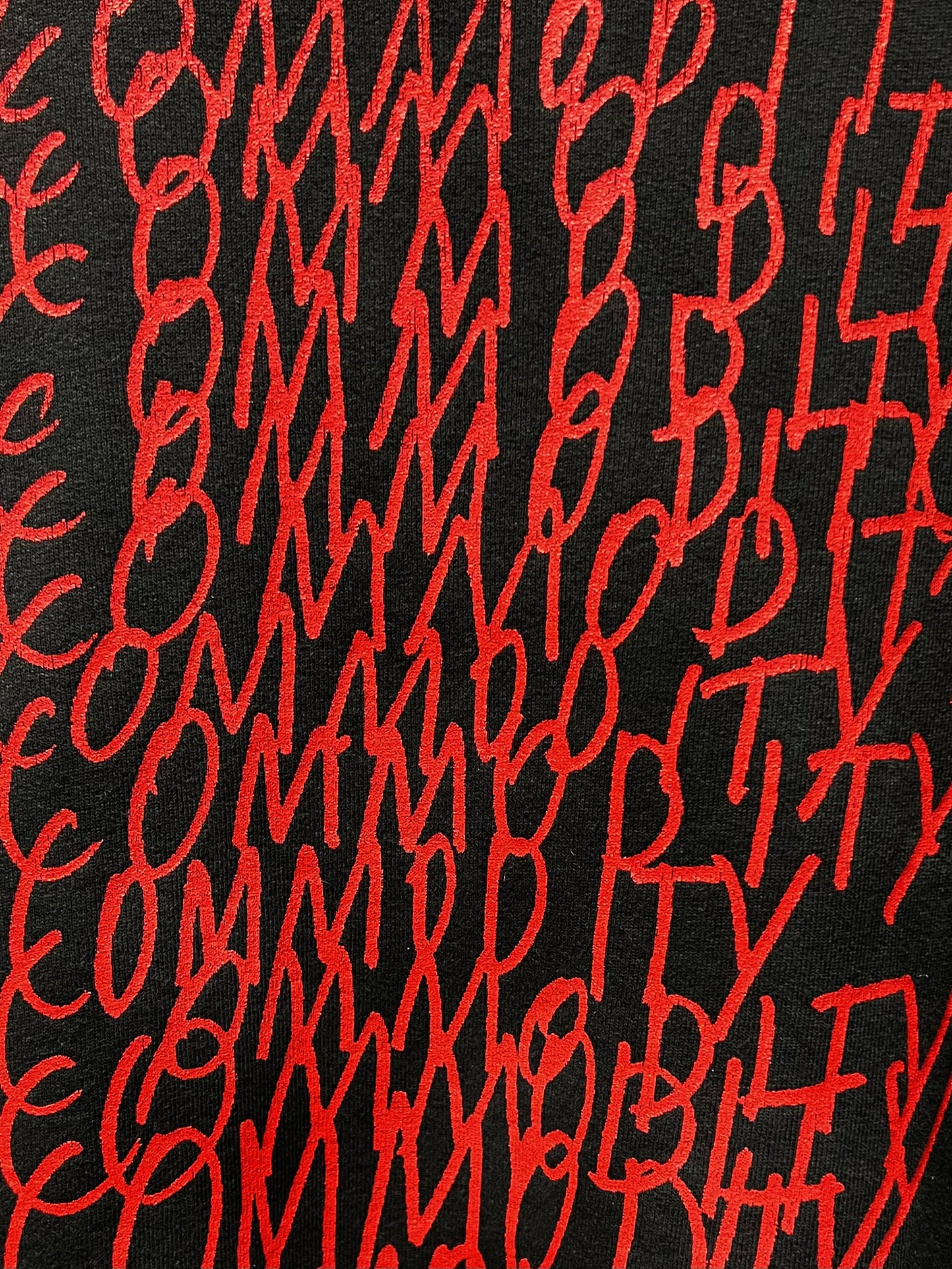 SS03 Raf Simons ‘Commodity’ Graphic Crewneck