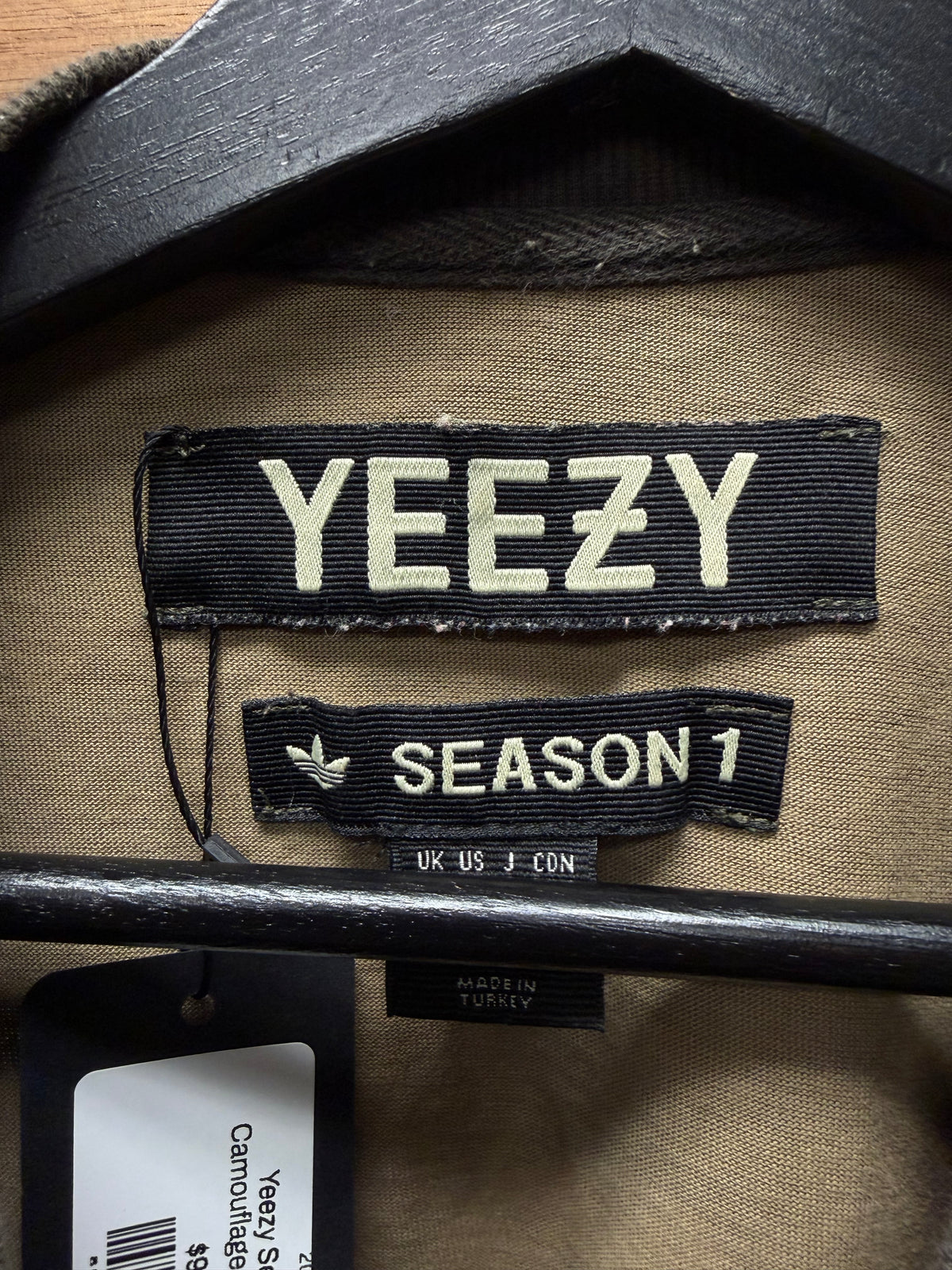 Yeezy Season 1 Army Camouflage Oversized T-Shirt